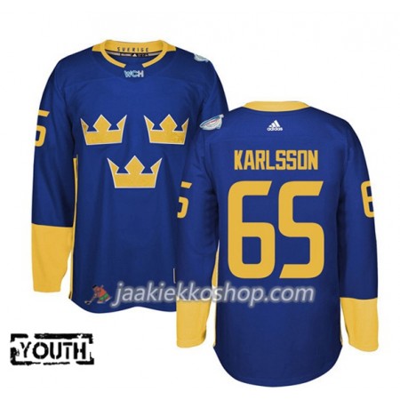 Ruotsi Pelipaita Erik Karlsson 65 2016 World Cup Lapsille Violetti Premier Paita